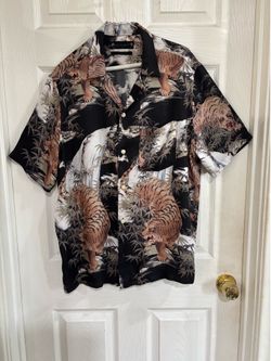 AllSaints Sumerian Tiger-Print Woven Shirt - Excellent Condition | Medium (Message for exact size) | $60 OBO
