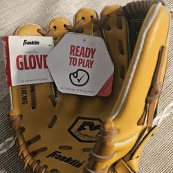 Franklin Youth 10" Baseball/Softball Glove Hand Formed Pocket New with Tags