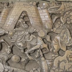 Hand Carved Vintage Wall Art 