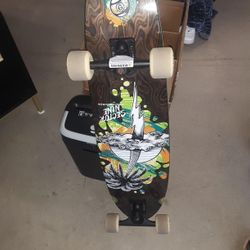 Nice Skat Board Like New It Cost 300 But I'm Letting  It Go For 100 Hundred Dollars.Its Worth Every Bit Of It To