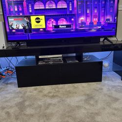 Tv Stand With Lights And Drawers 