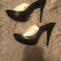 Brand New Clear Heels