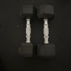 10lb Rubber Dumbbell