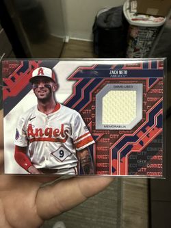 Zach Nieto Angles City Connect Patch Topps Series 1