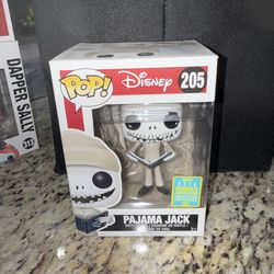 Funko Pop! Disney  Jack Skellington Nightmare Before Christmas Pajamas #205