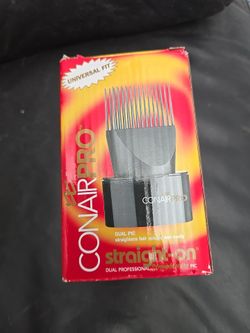 Conair Pro Universal Fit Straight On Dual Straightening Pic (Hair Salon) 