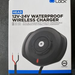 Quad Lock 12V-24V Waterproof Wireless Charger 