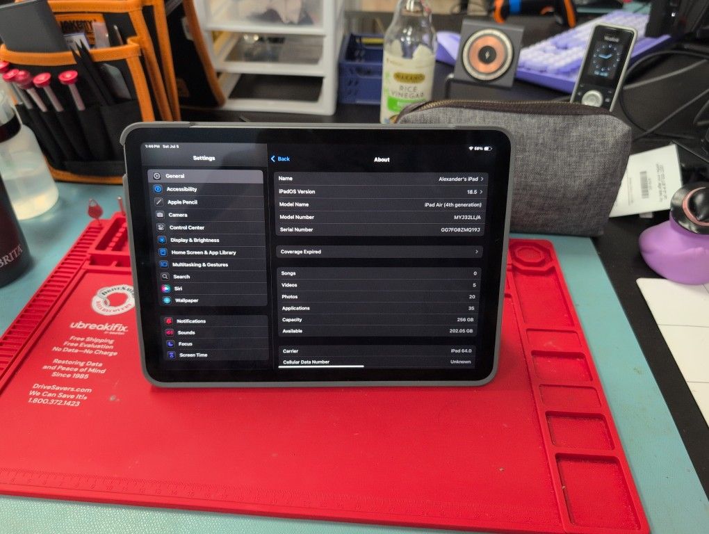 iPad Air 4 Cellular/ 256 Gb
