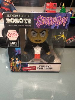 Handmade by Robots Scooby-Doo Vincent Van Ghoul Knit Series Limited Edition Figure