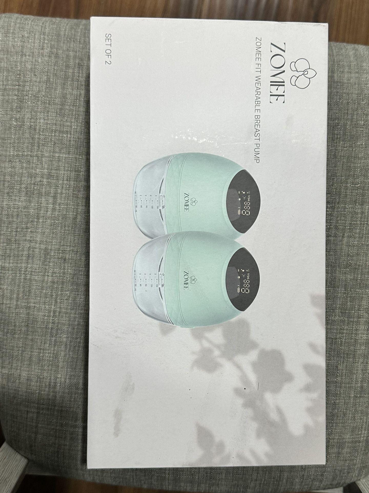 Zomee Fit Wearable Breast Pump Set Of 2 