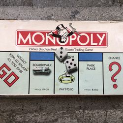 Vintage Monopoly Board Game. 1996 PARKER Brothers Complete.