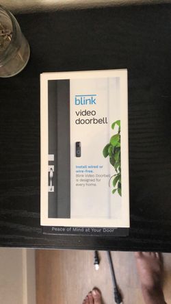 Blink doorbell Camera