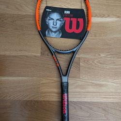 

Wilson Burn 100 Team V2. Grip 4-1/4 Tennis Racquet New Condition

