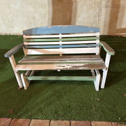 Swinging Outdoor Bench