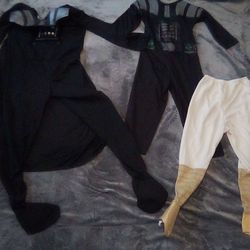 Star Wars 2 Darth Vader And 1 Luke Skywalker Costume Group