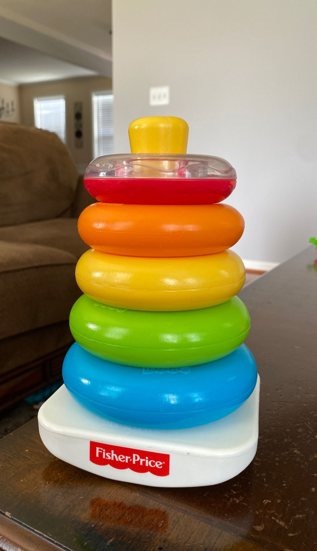 Fisher price brilliant basics rock a stack