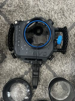 AquaTech EVO III For Canon 1DX Mark III -MINT PLUS DELPHIN and 4 Ports