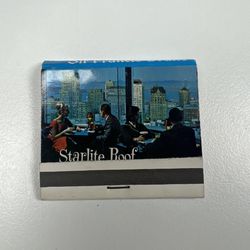 Vintage 1960s Matchbook Starlite Roof - Sir Drake Hotel SF CA - Unstruck!