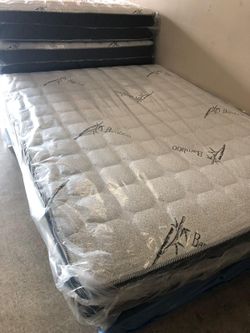 $380 King mattress with box spring
