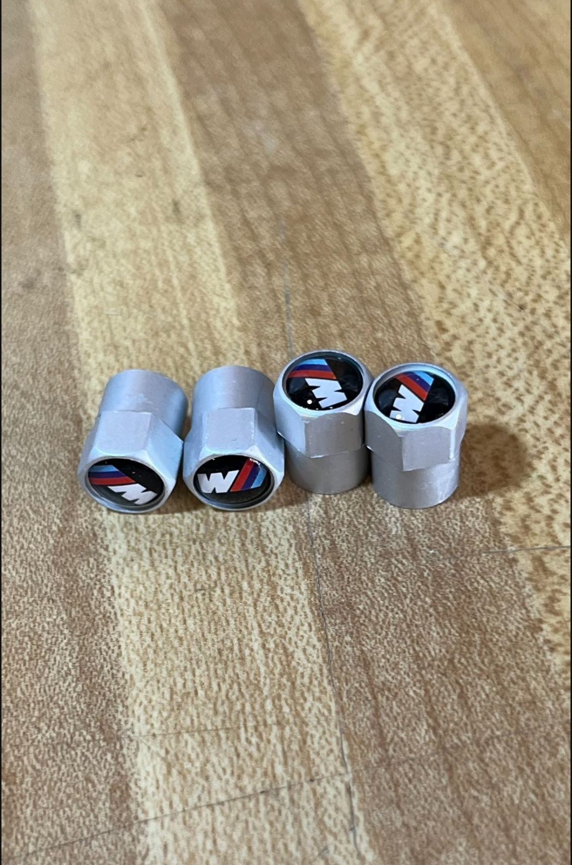 BMW M Power Logo Tire Valve Caps
