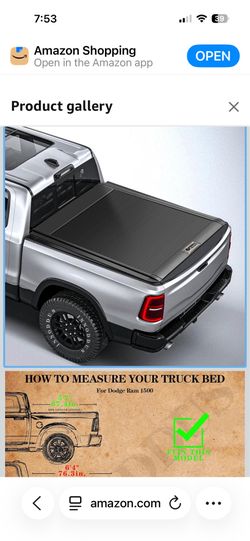 Ram 1500 Motorized Bed Cover
