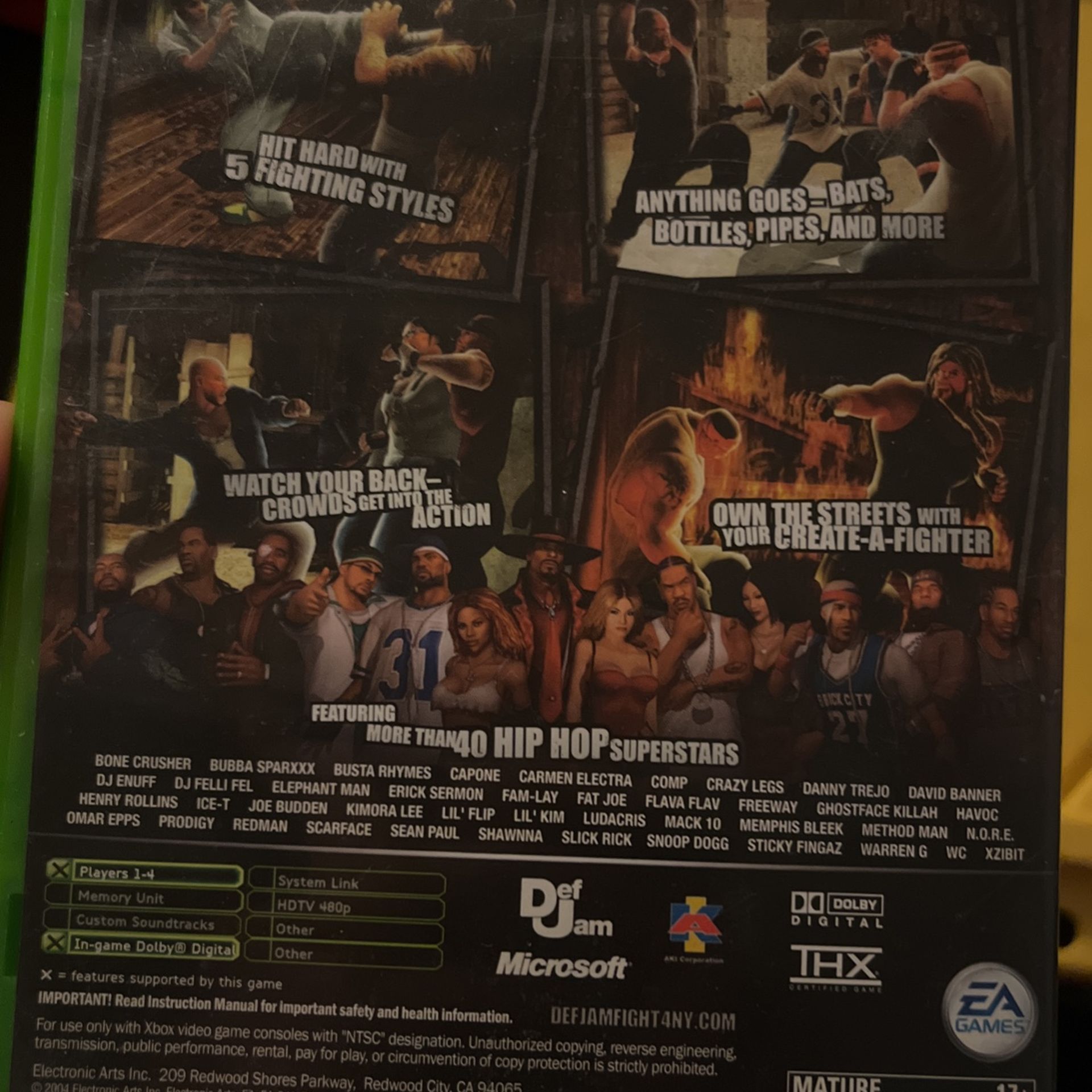 Def Jam FIGHT FOR NY