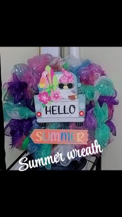 Summer wreath