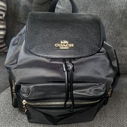 Coach diaper bag backpack 