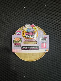 RMS Crazy Fun Squishy Pink Holographic Edition Mystery Dumpling