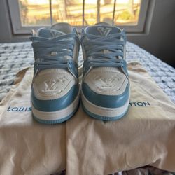 LV Skyblue Trainers Size 12