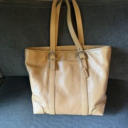 Coach Leather Tote