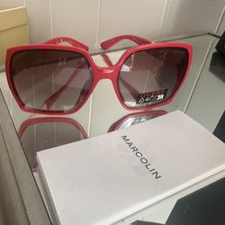 Red Guess Sunglasses 