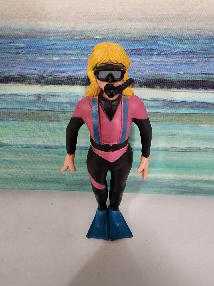 Vintage K&M Diver Figure