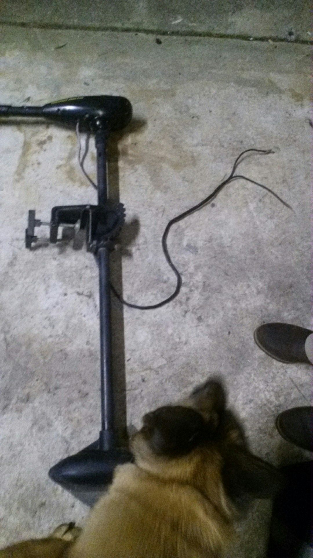 Minn Kota trolling.motor, fwd and reverse. New $300