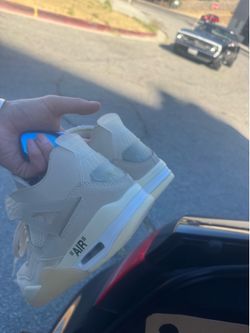 Off-white X Air Jordan 4SAIL