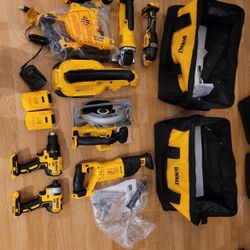 DEWALT 20V MAX Power Tool Kit, 10 Tool 