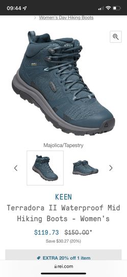 Womens Keen Mid Hiking Boots 
