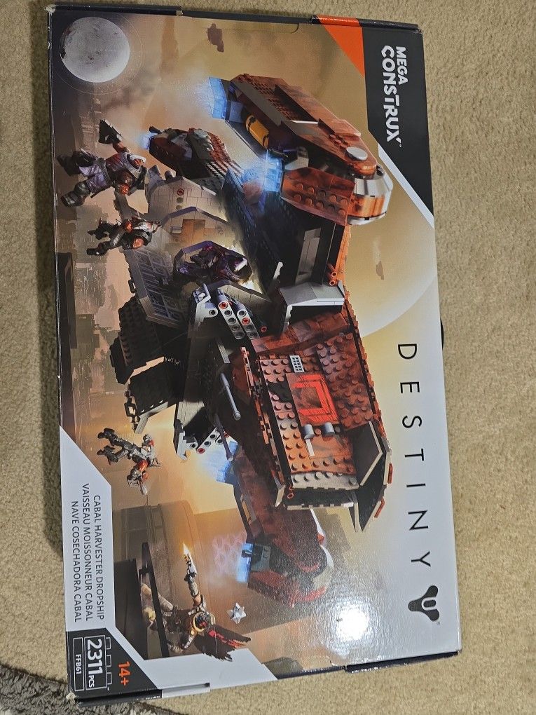 Destiny Mega Construx Cabal Havester Dropship
