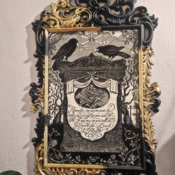 Vintage Gold Leaf Picture