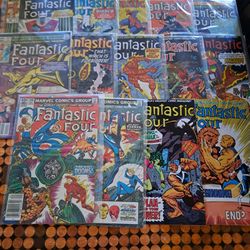 42 FANTASTIC FOUR COMIC BOOKS 