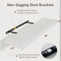 30 Inch Floating Shelves 