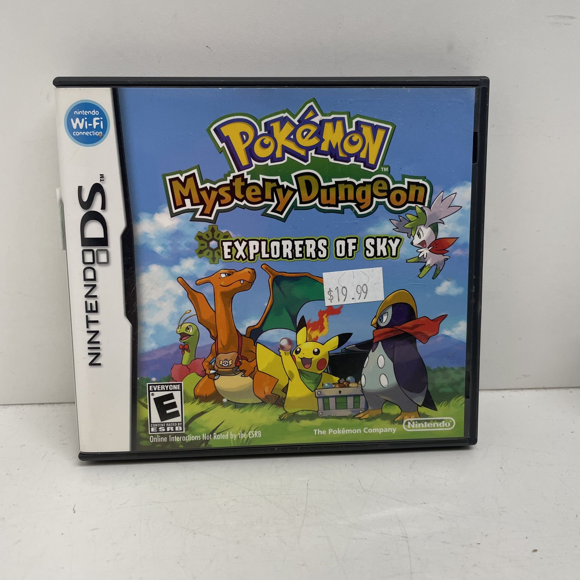 Pokémon Mystery Dungeon Explorers Of Sky Nintendo DS Game 