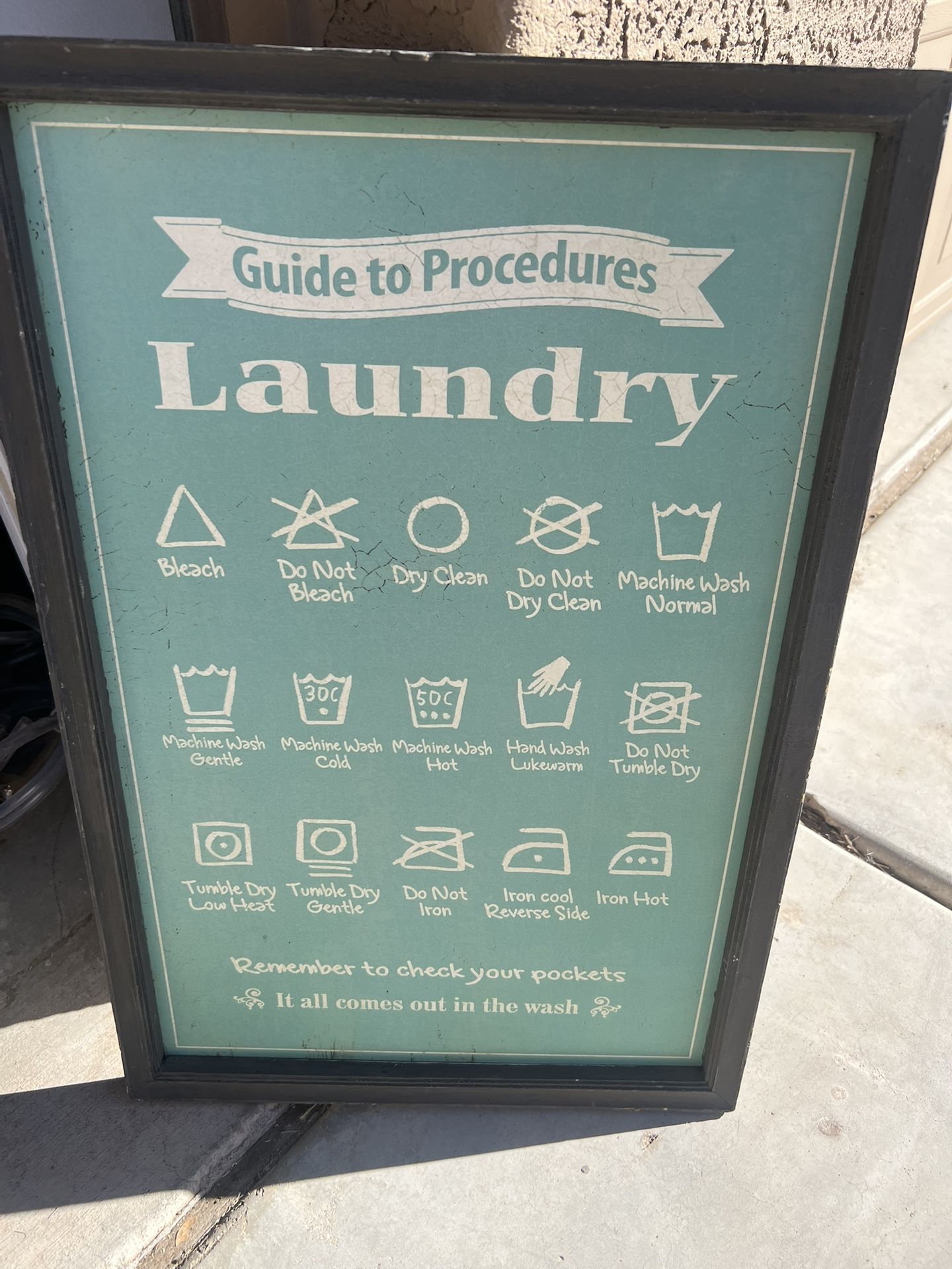 Laundry Room Sign