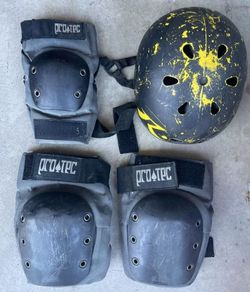 Protec Helmet And Pads MAKE ME AN OFFER