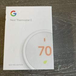 Google Nest Thermostat 