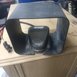 Backhoe/Excavator Attachment Pedal