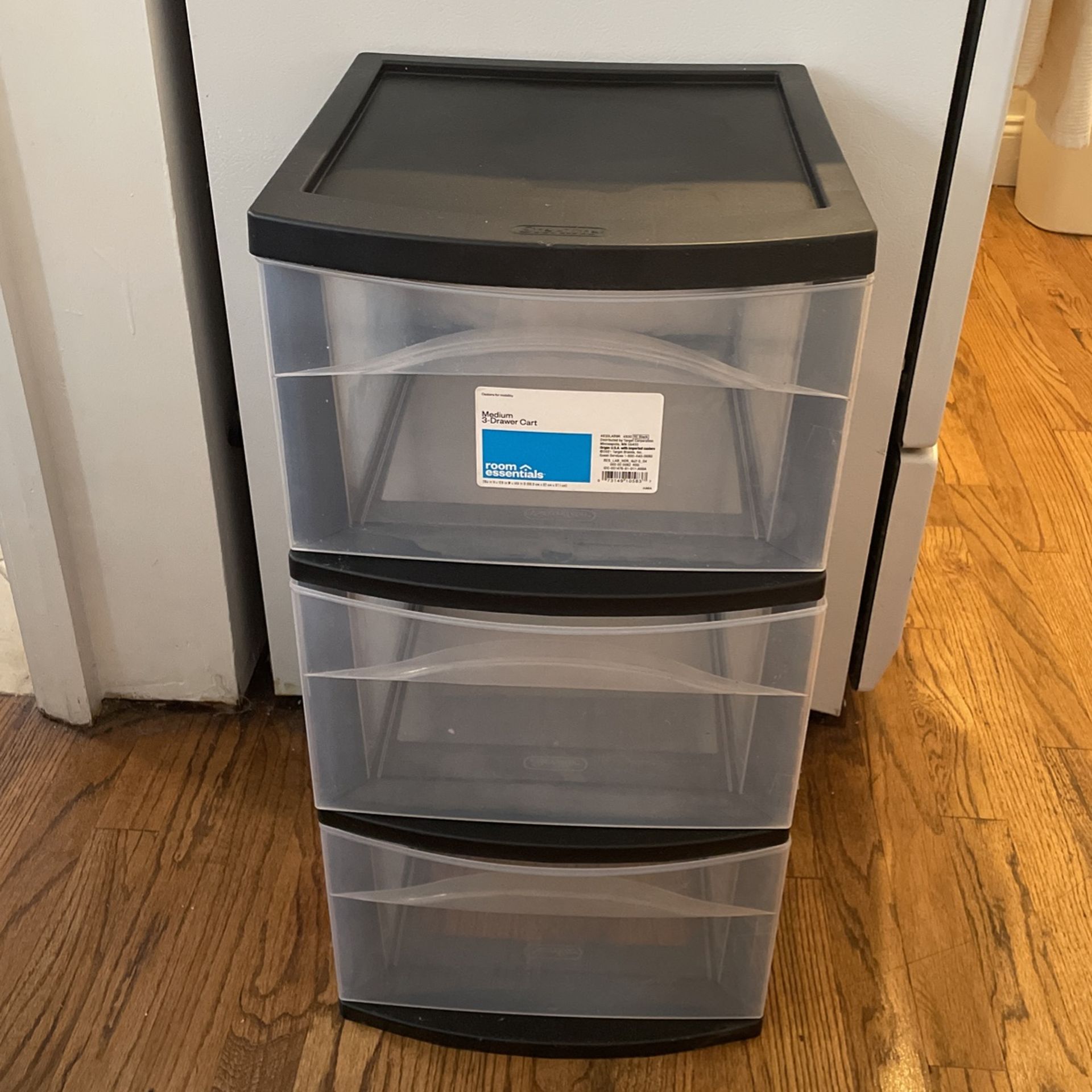Room Essentials Medium 3 Drawer Cart