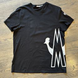Men’s Moncler Tshirt. Black. Brand new condition.  Size Large
