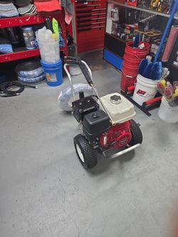 Gas pressure washer