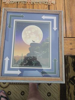 Desert Moon Song Signed Lithograph Print